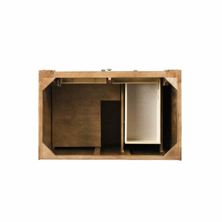 James Martin Vanities Bristol 36in Single Vanity Cabinet, Saddle Brown 157-V36-SBR